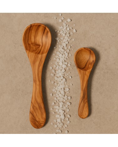 Olive wood Condiment Spoon