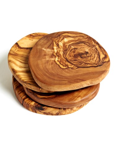 Olive wood Natural Coasters